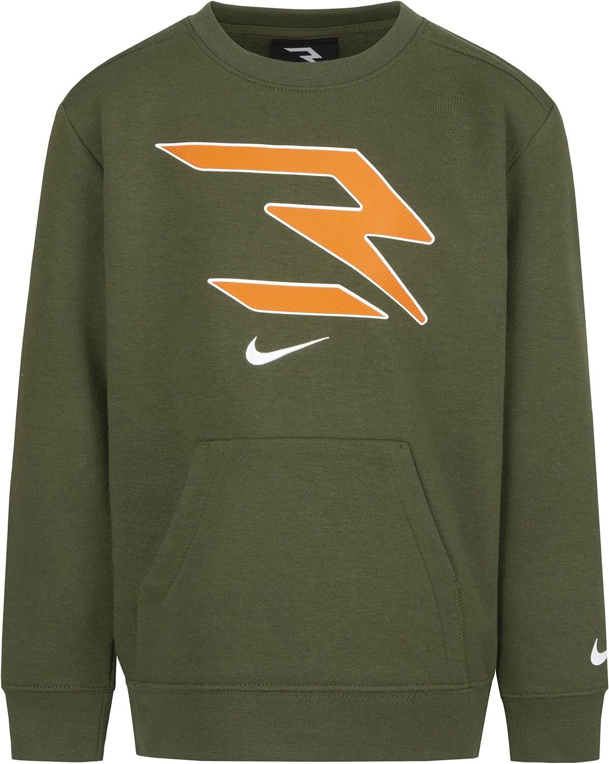 

Толстовка Nike Icons Fleece Crew, цвет Rough Green
