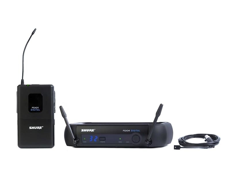 

Микрофон Shure PGXD14/93 Wireless Microphone System with WL93 Lavalier (Band X8: 902 - 928 MHz)
