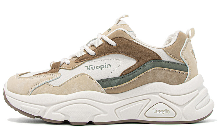 

Кроссовки TUOPIN Chunky Sneakers Women's Low-top Beige/Khaki, хаки