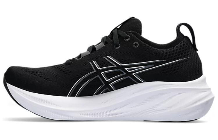 

Кроссовки Asics Women's Gel Nimbus 26 Wide 'Black Graphite Grey', черный/белый