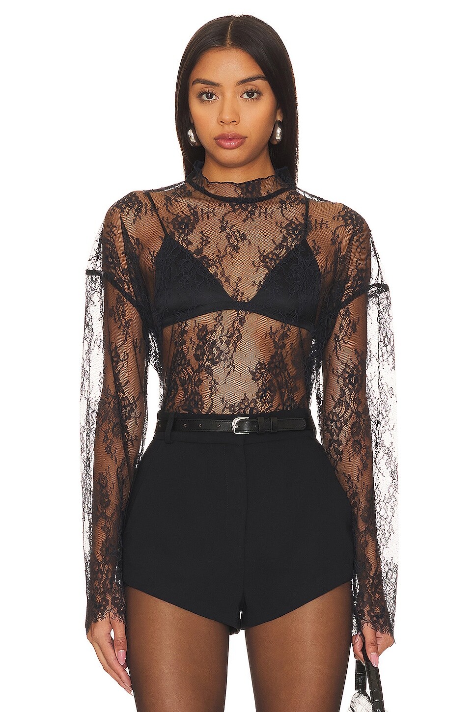 

Топ Free People x REVOLVE Camille Lace, черный