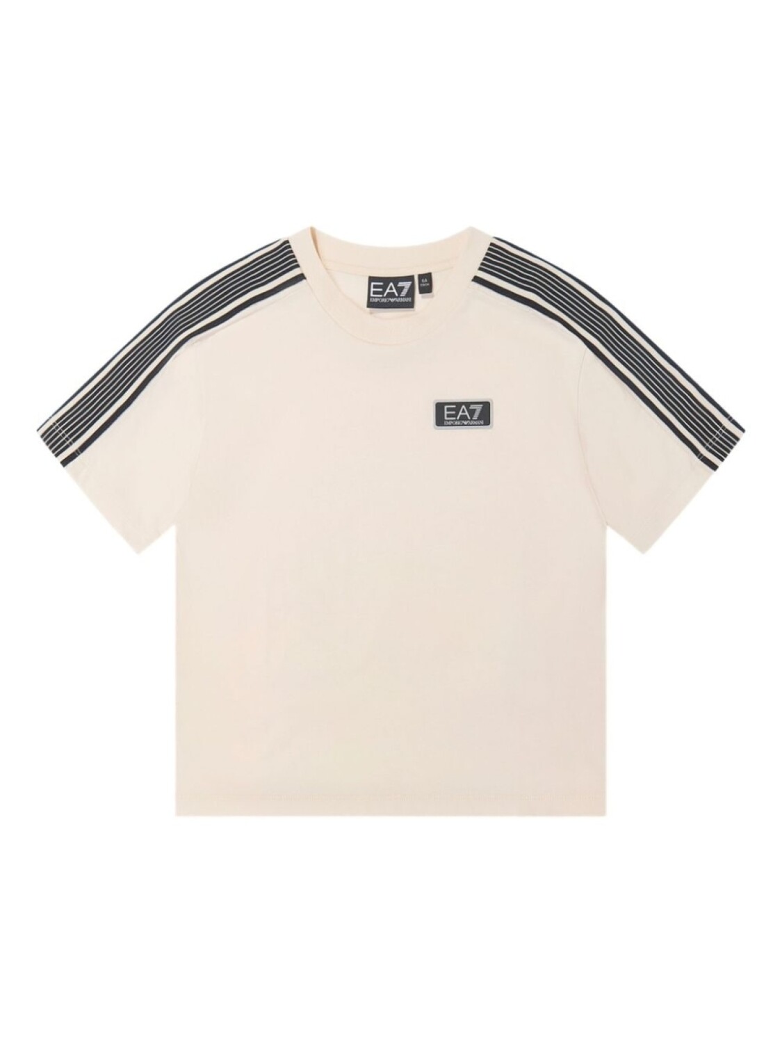 

Emporio Armani Kids хлопковая футболка, белый