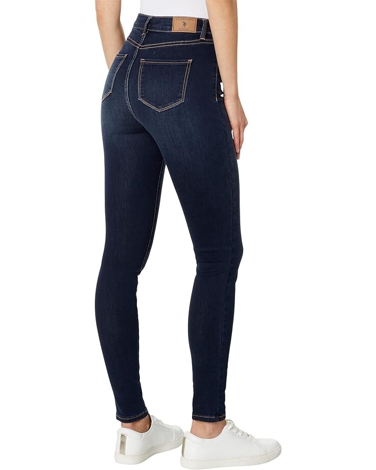 

Джинсы U.S. POLO ASSN. Uspa High-Rise Super Skinny Jeans in Blue, синий