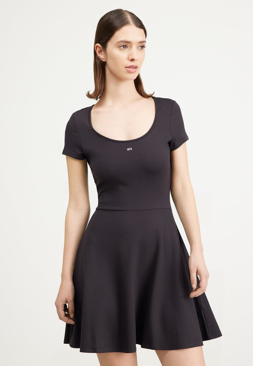 

дневное платье Tommy Jeans FIT & FLARE DRESS, черный