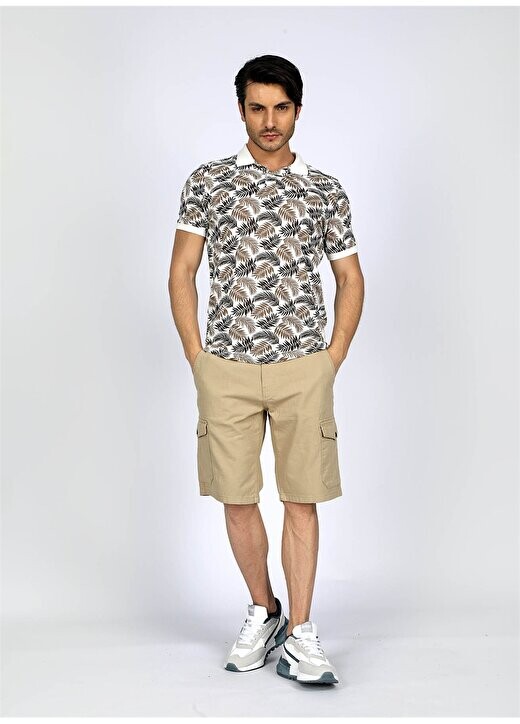 

Комфортные бежевые мужские шорты 242 LCM 221011 MAN 1 BEIGE Lee Cooper, бежевый