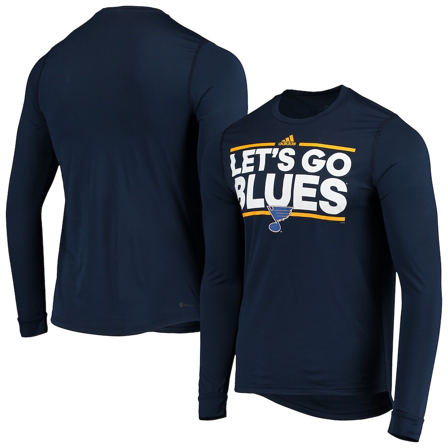 

Футболка с длинным рукавом adidas St Louis Blues, нави