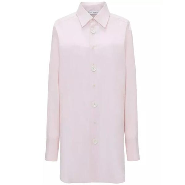 

Футболка oversized pink shirt J.W. Anderson, белый