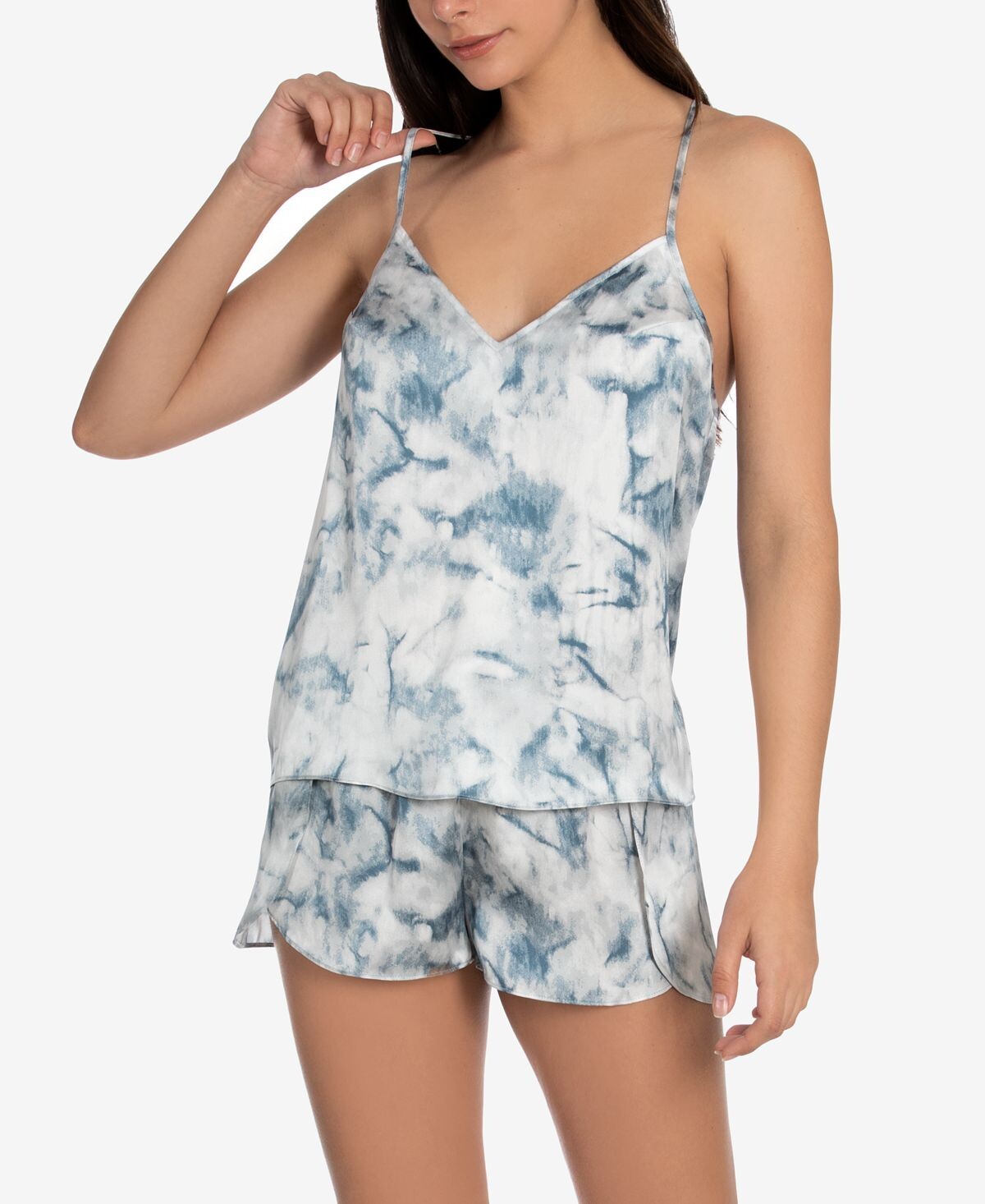 

Женский шифоновый комплект на бретельках Bali Tie Dye Midnight Bakery, синий