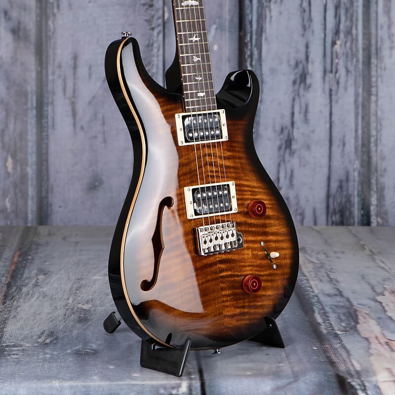 

Электрогитара Paul Reed Smith SE Custom 22 Semi-Hollow, Black Gold Sunburst