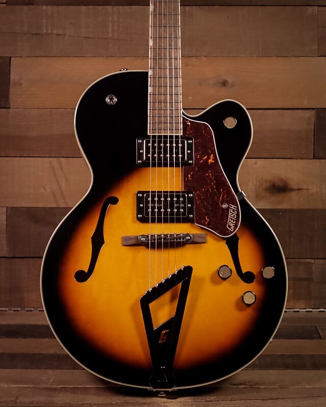 

Электрогитара Gretsch G2420 Streamliner Hollow Body with Chromatic II Tailpiece, Aged Brooklyn Burst