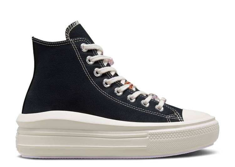 

Кроссовки Converse WMNS CHUCK TAYLOR ALL STAR MOVE PLATFORM HIGH 'DIY BEADS', черный