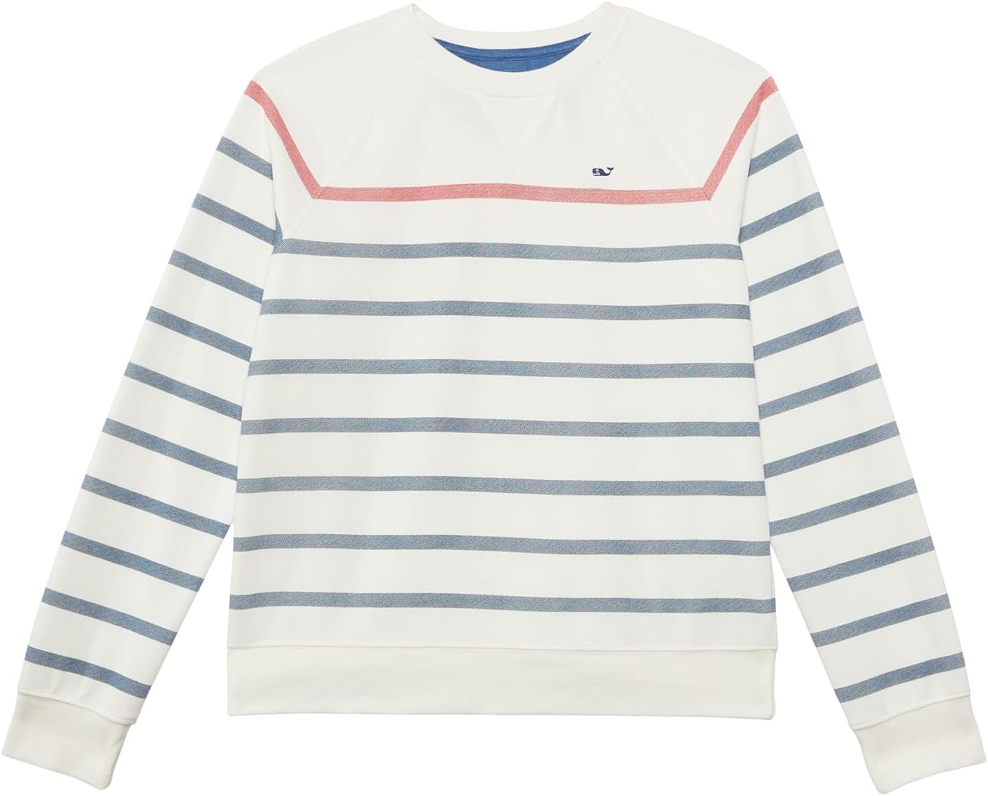 

Толстовка Vineyard Vines Kids Saltwater Crewneck, цвет Red/White/Blue