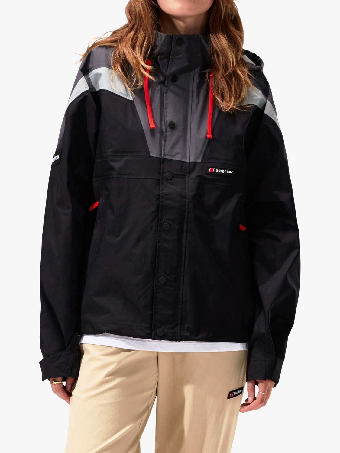 

Гидроизоляционная куртка berghaus Hydroshell, черный/мульти