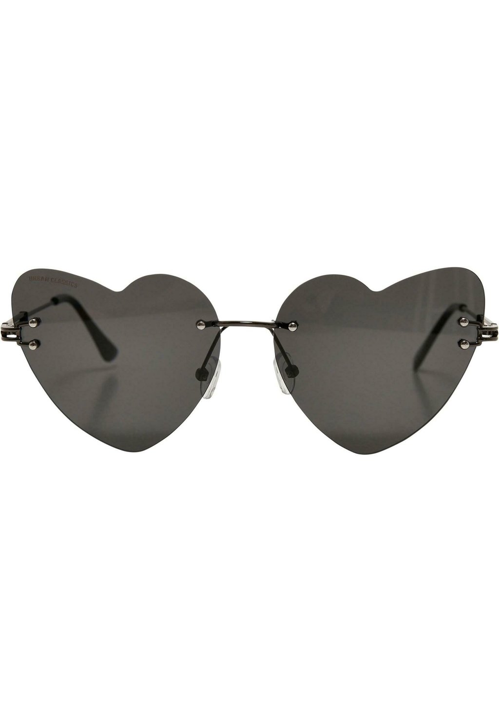 Солнцезащитные очки Unisex Heart With Chain Urban Classics, цвет black black