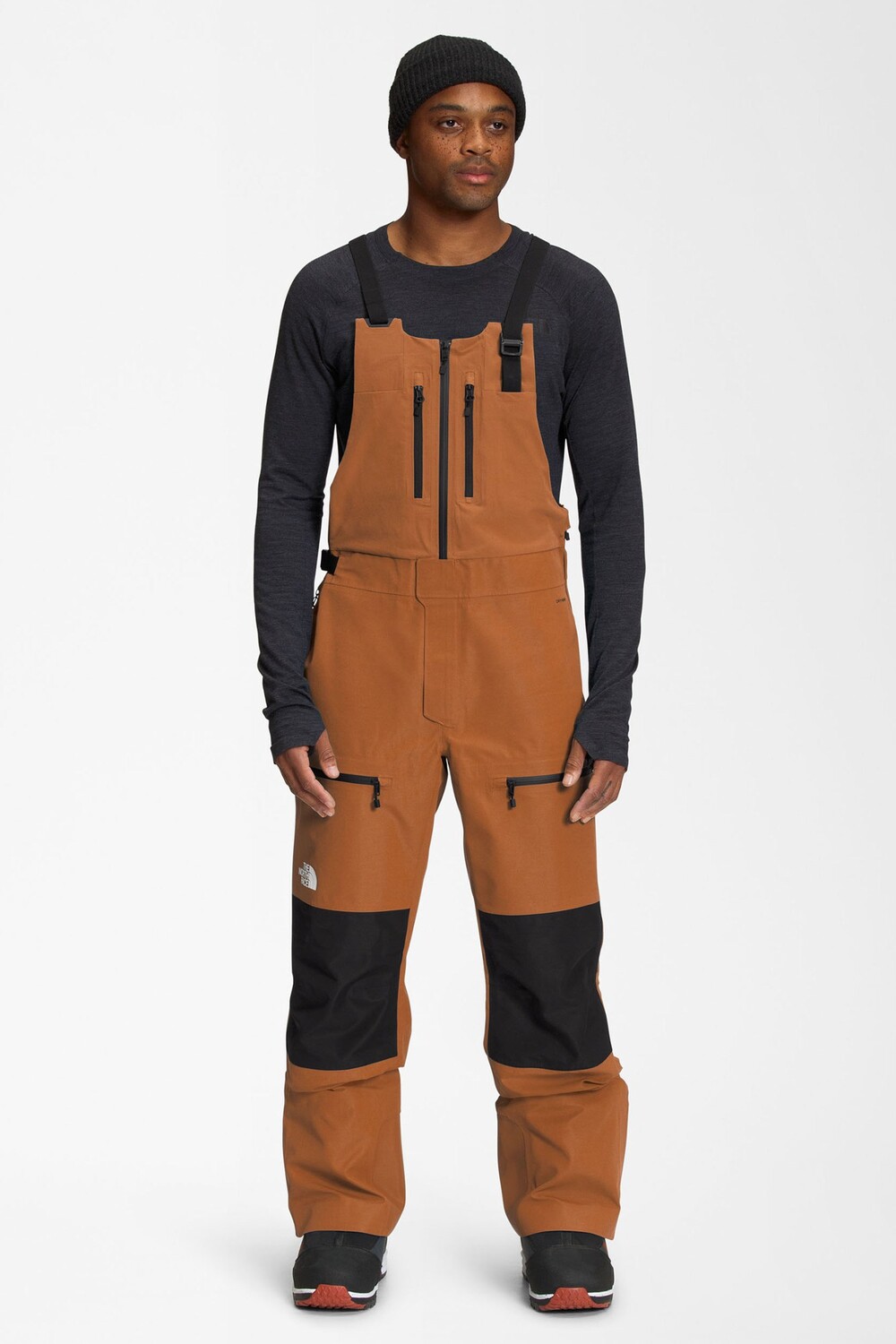 

Брюки Ceptor Bib - Мужские The North Face, коричневый