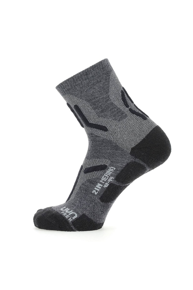 Короткие трекинговые носки 12069 с принтом Uyn, черный