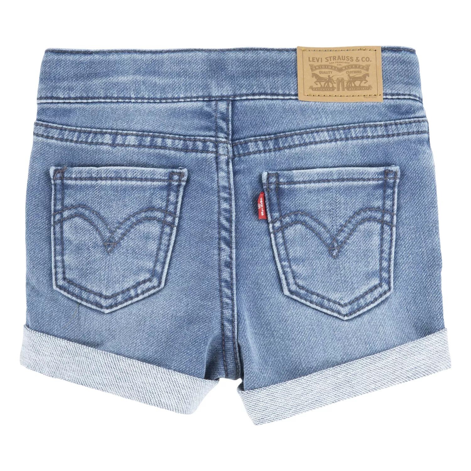 

Подвернутые джинсовые шорты Levi's для девочек и малышей Levi's