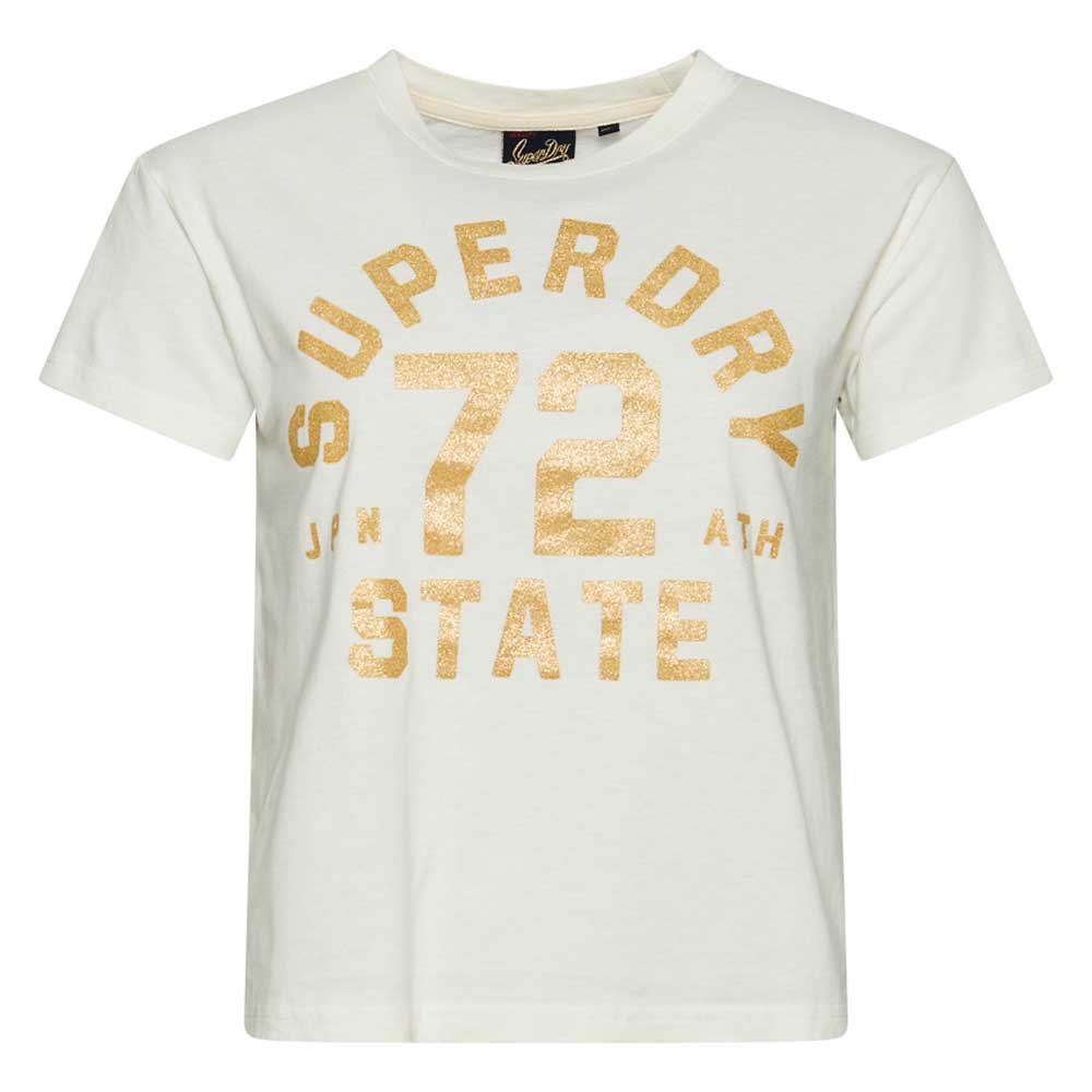 Футболка Superdry College Scripted Graphic, белый