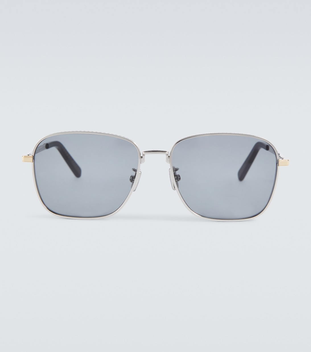Солнцезащитные очки-авиаторы CD Diamond S4U Dior Eyewear, серый
