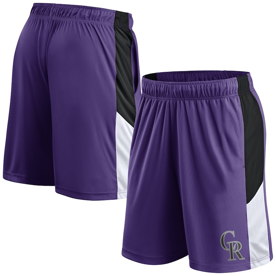 

Шорты Fanatics Branded Colorado Rockies, фиолетовый