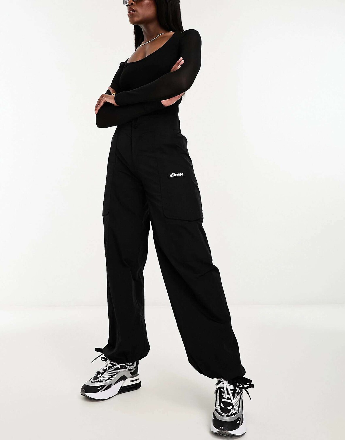 

Черные спортивные брюки ellesse Corsello