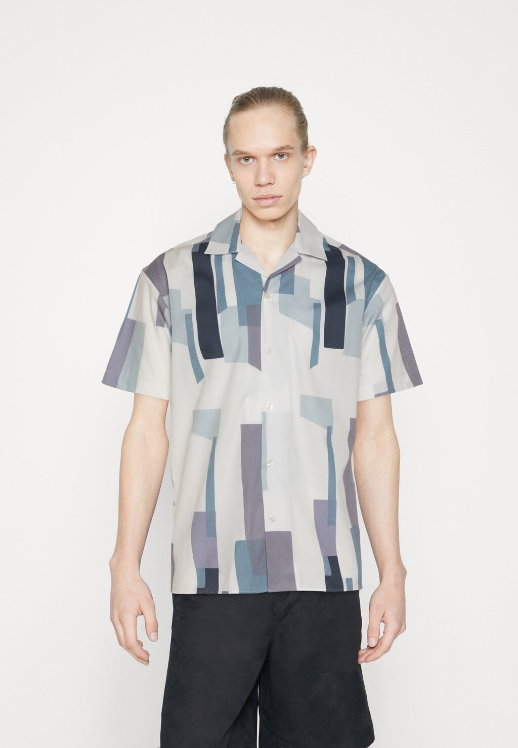 

Рубашка JPRBLAMOTIVE PRINT RESORT Jack & Jones, цвет marina