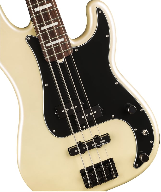 Басс гитара Fender Duff McKagan Deluxe Precision Bass, Rosewood Fingerboard, White Pearl