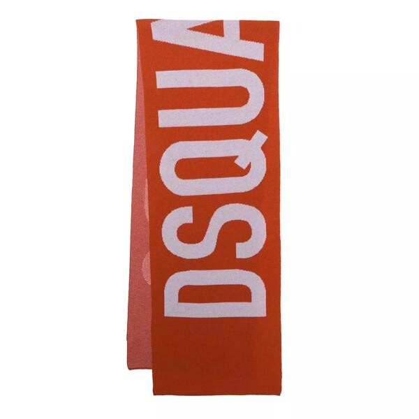 

Шарф logo scarf rosso Dsquared2, красный