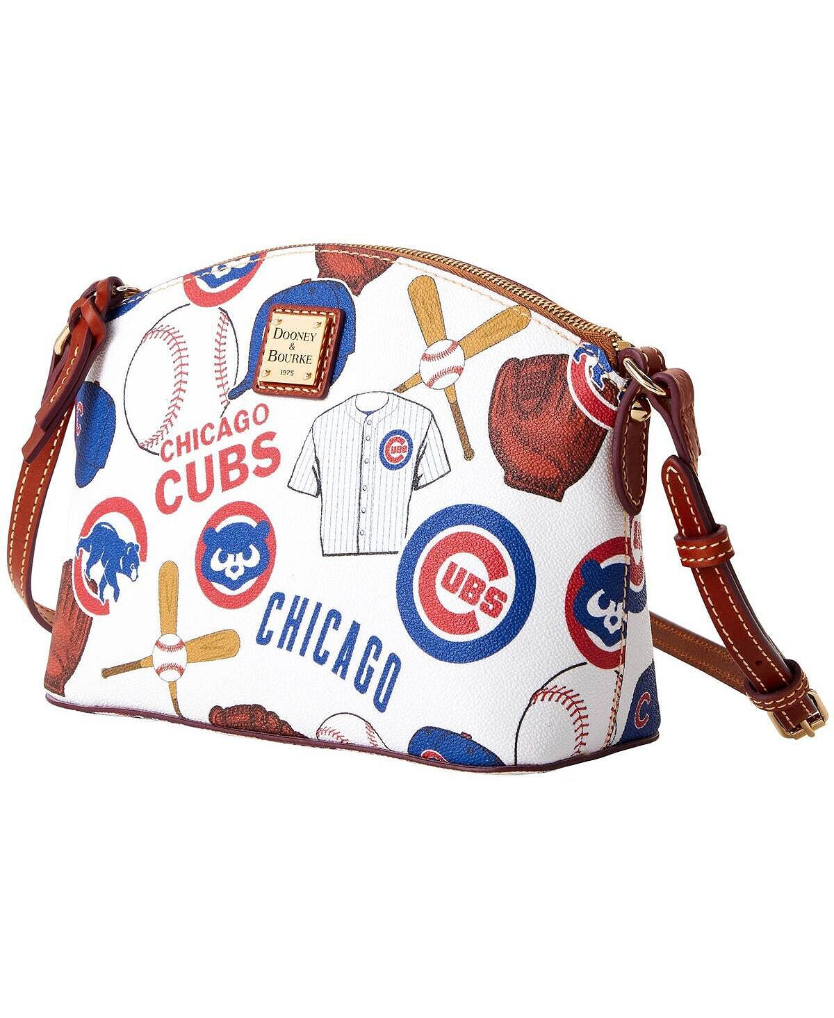 

Женская сумка через плечо Chicago Cubs Game Day Suki Dooney & Bourke, белый