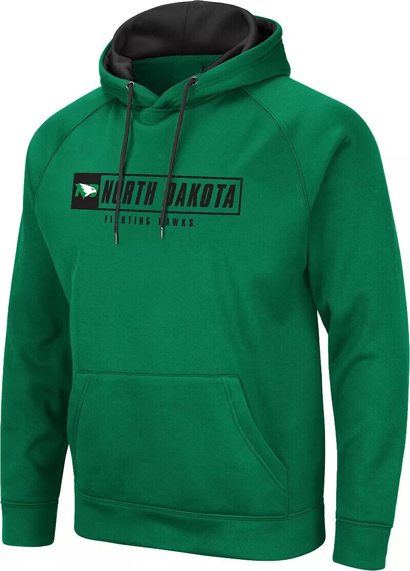 

Colosseum Мужская черная толстовка North Dakota Fighting Hawks