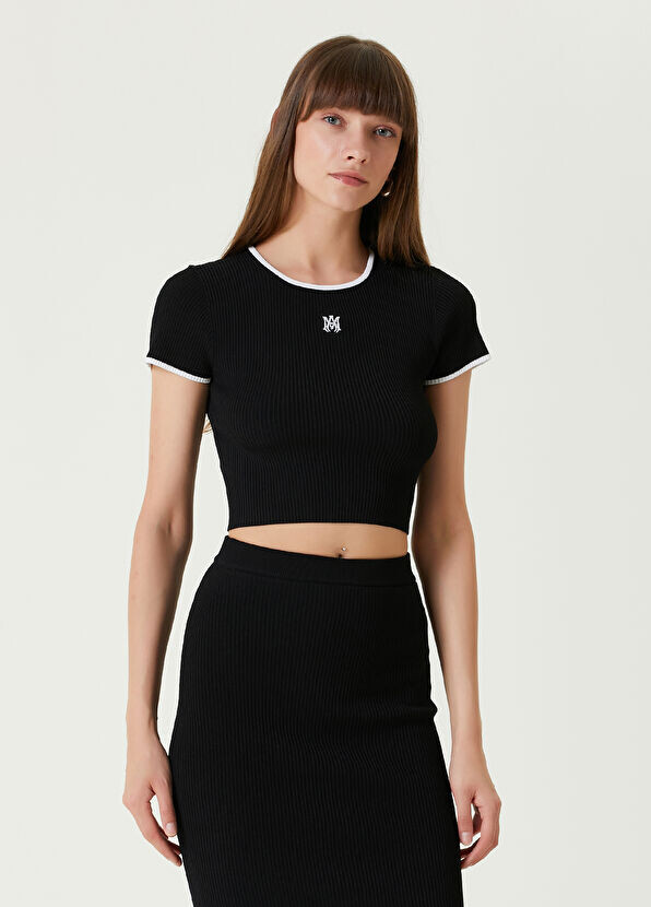 

Футболка с логотипом Amiri, черный