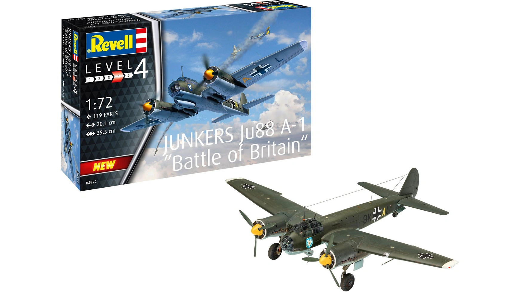 Revell Junkers Ju 88 A-1 Битва за Британию revell junkers f 13 03870 1 72