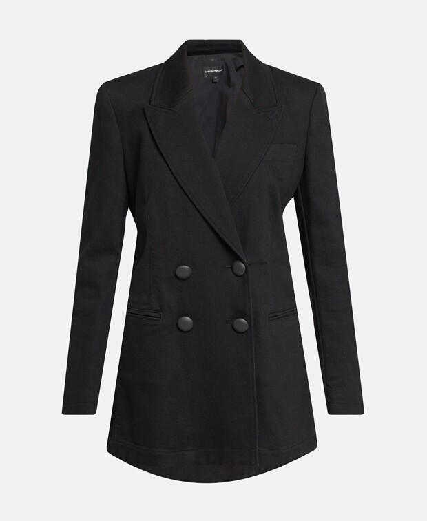 

Деловой пиджак Emporio Armani, черный