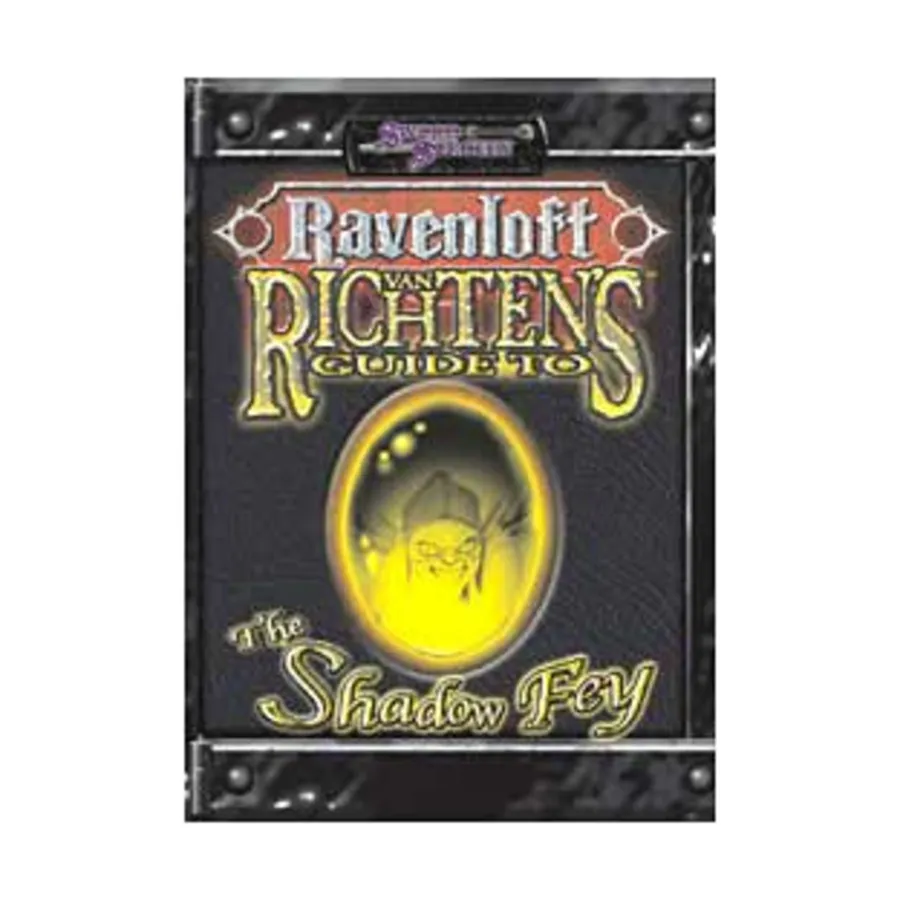 

Van Richten's Guide to the Shadow Fey, Ravenloft (d20), мягкая обложка