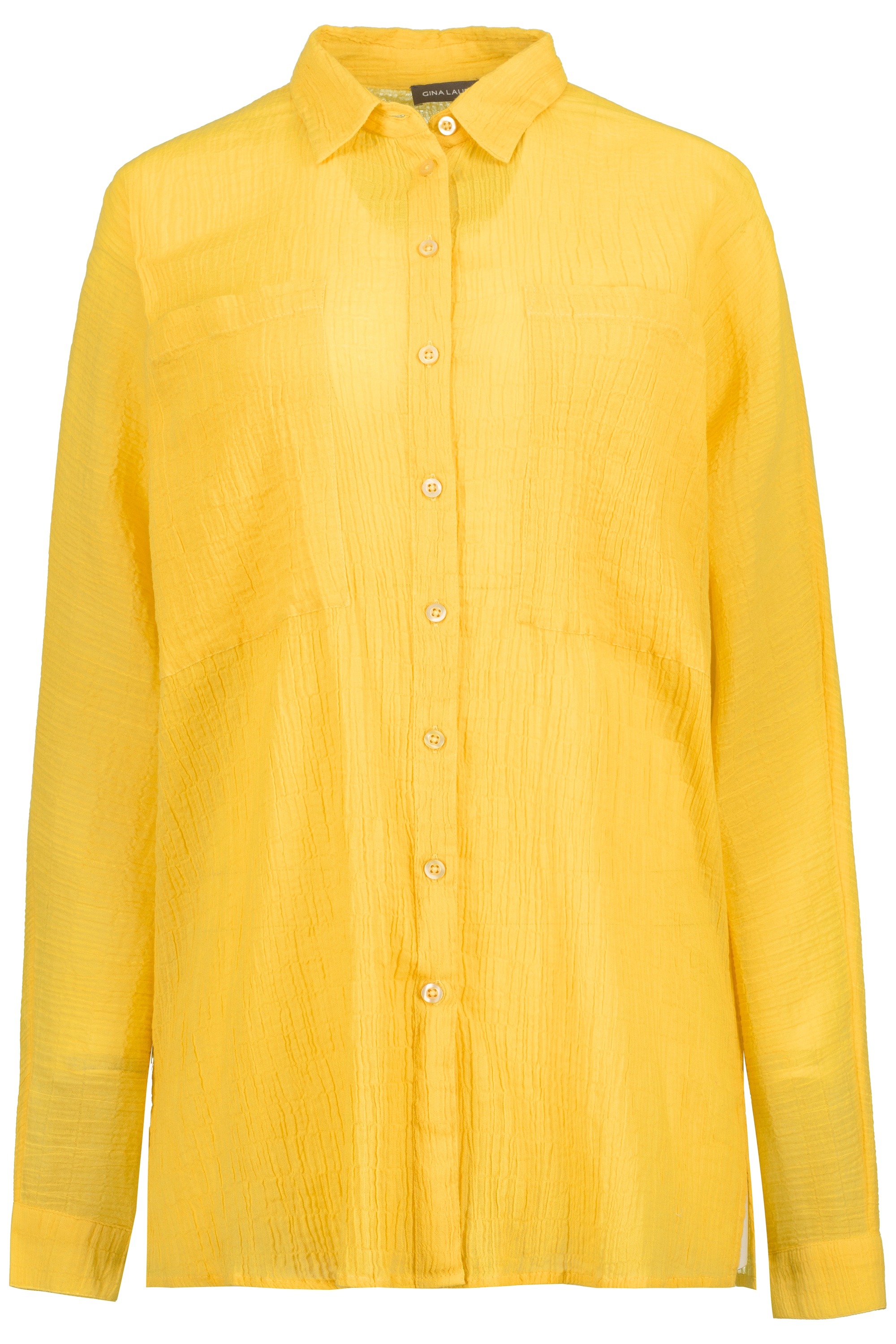 Блуза Gina Laura Hemd, цвет honig gelb