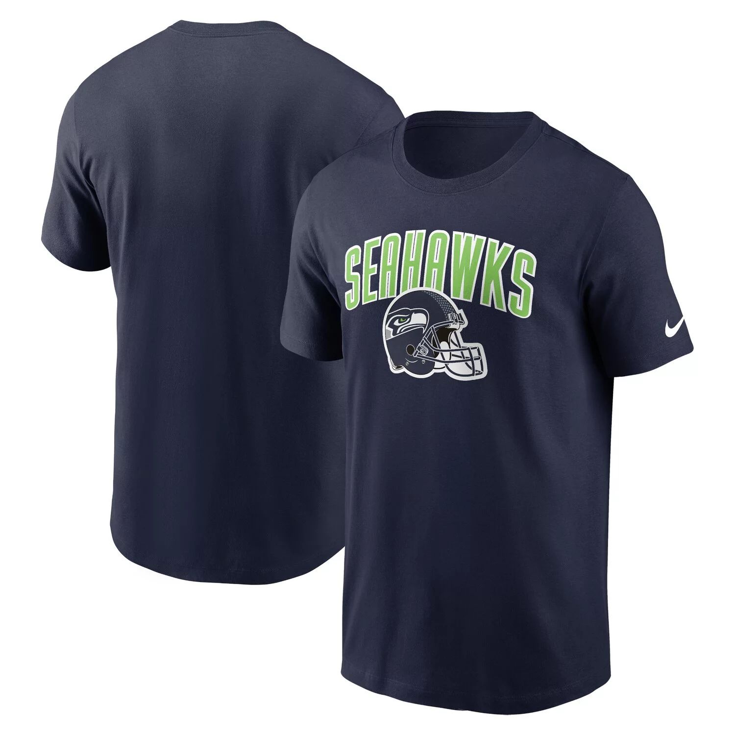 Мужская темно-синяя спортивная футболка Seattle Seahawks Team Nike