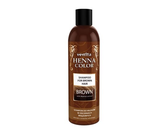 

Травяной шампунь для каштановых волос 250мл Venita, Henna Color Brown