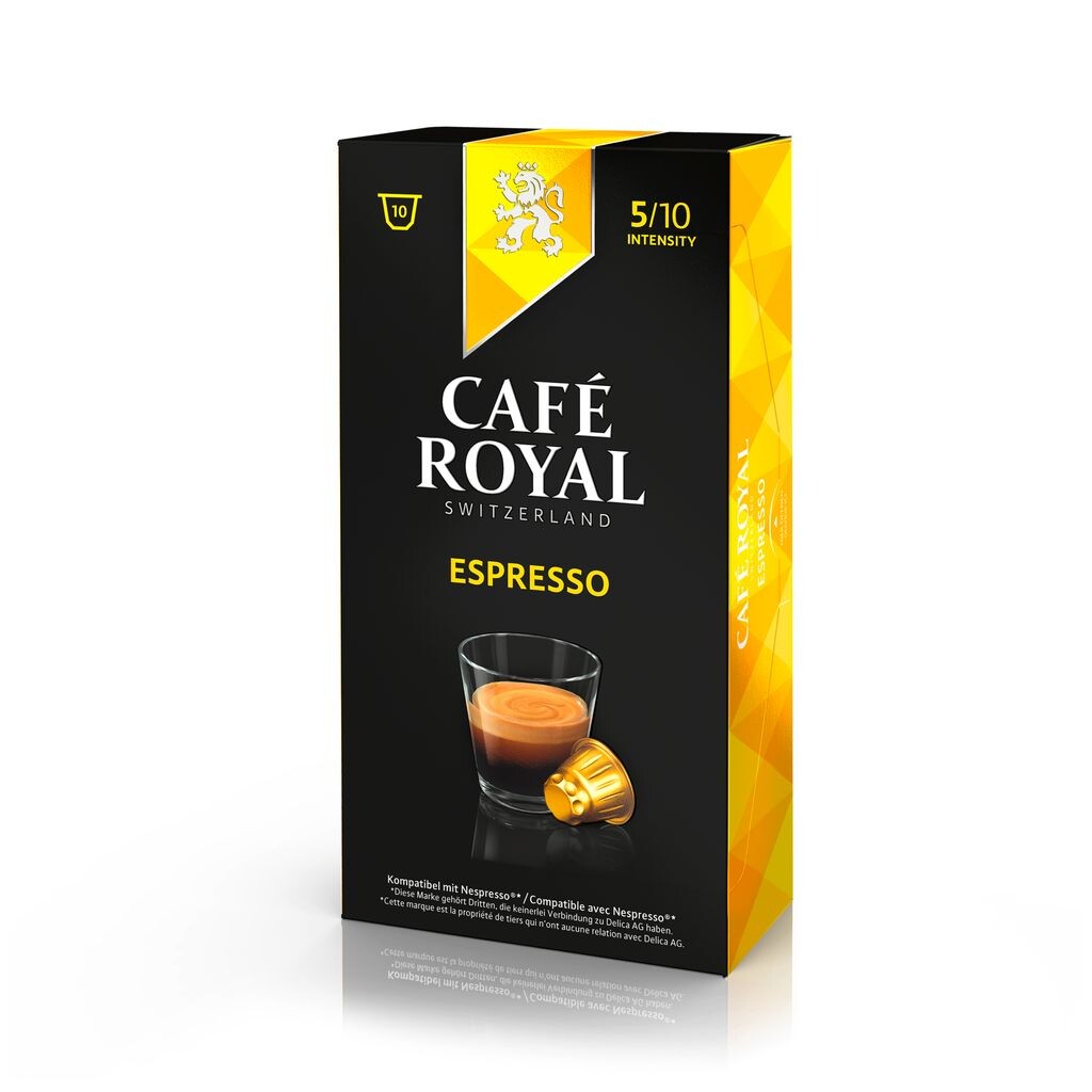 

Кафе Роял Эспрессо | 10 комп. Nespresso. Капсулы Café Royal