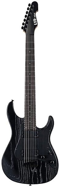 цена Электрогитара ESP LTD SN-1007 HT Baritone Electric Guitar - Black Blast