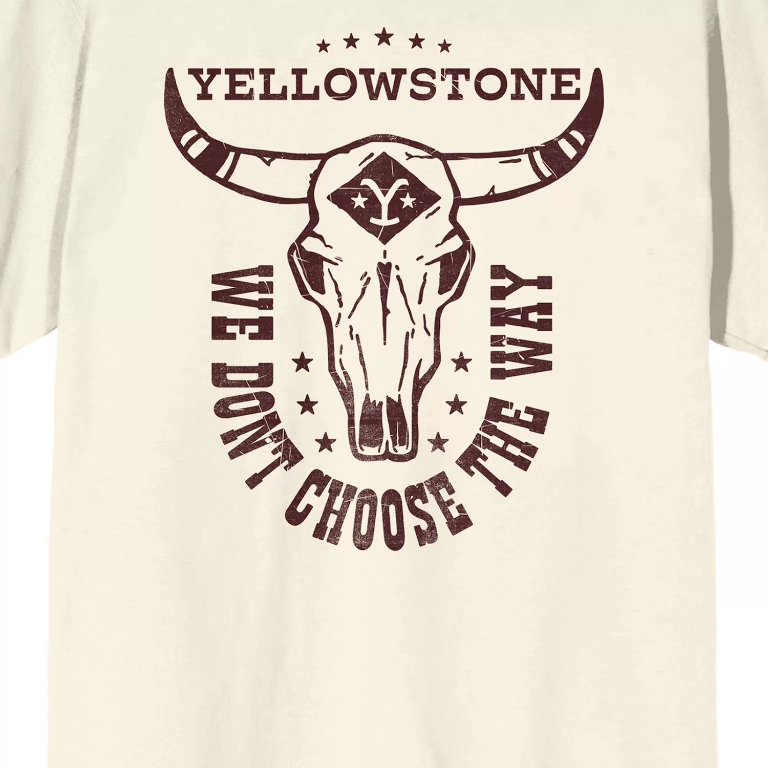 Мужская футболка Yellowstone We Dont Choose Tee Licensed Character