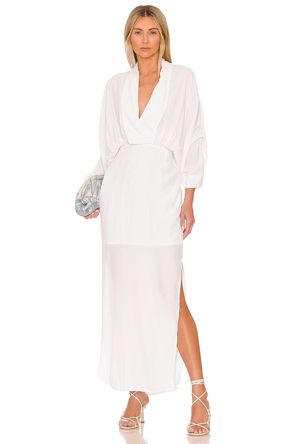 

Платье SWF x REVOLVE Plunge, цвет Bleach