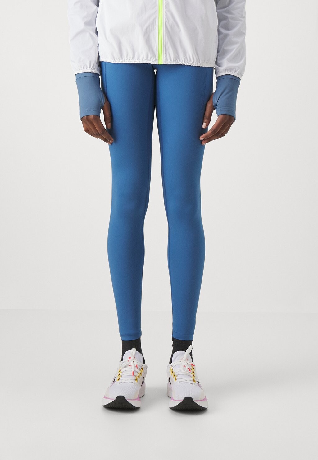 Леггинсы SLEEK 27 INCH HIGH RISE LEGGING New Balance, цвет blue agate чокер blue sky agate