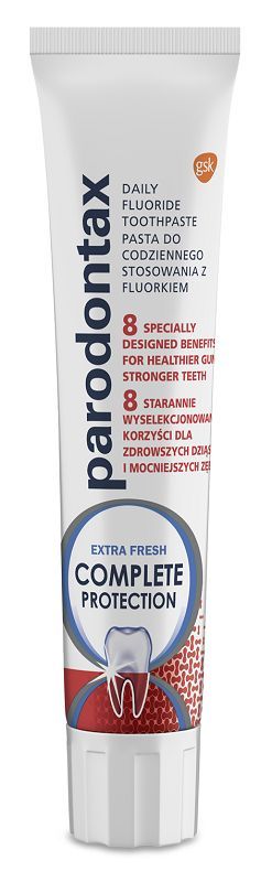 Parodontax Complete Protection Extra Fresh Зубная паста, 75 ml toothpaste parodontax complete protection extra fresh for bleeding gums 75 ml