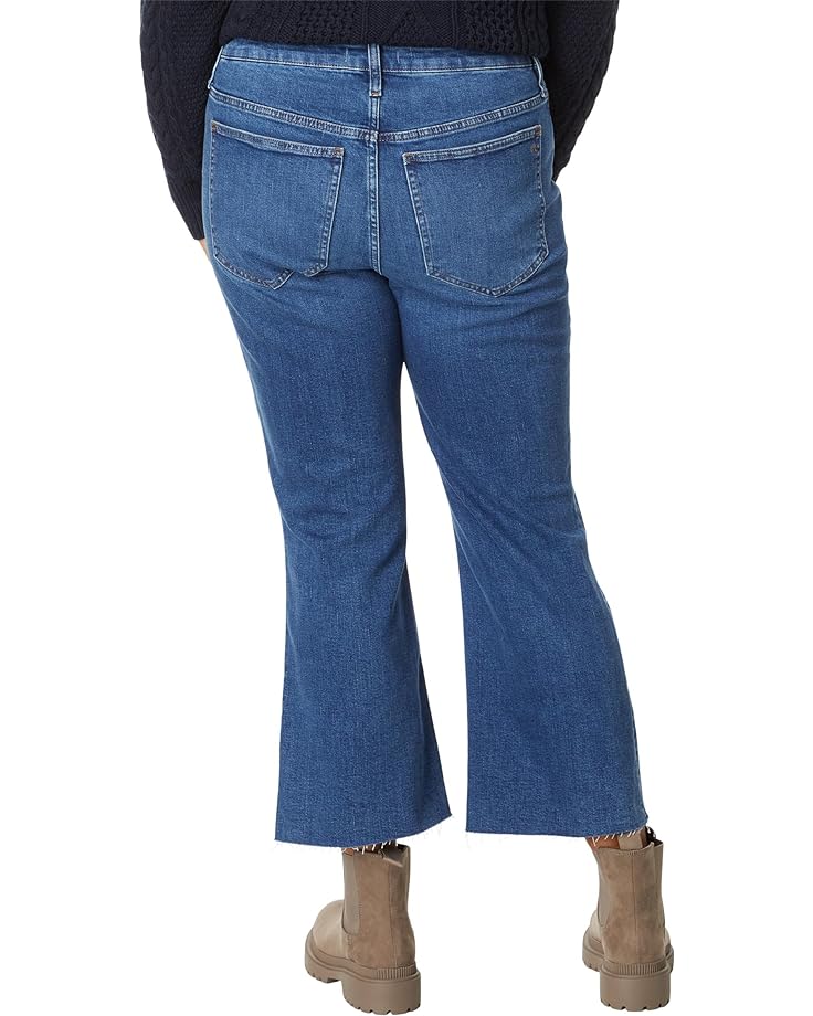 цена Джинсы Madewell Plus Kick Out Crop Jeans in Brinton Wash: Raw-Hem Edition, цвет Brinton Wash