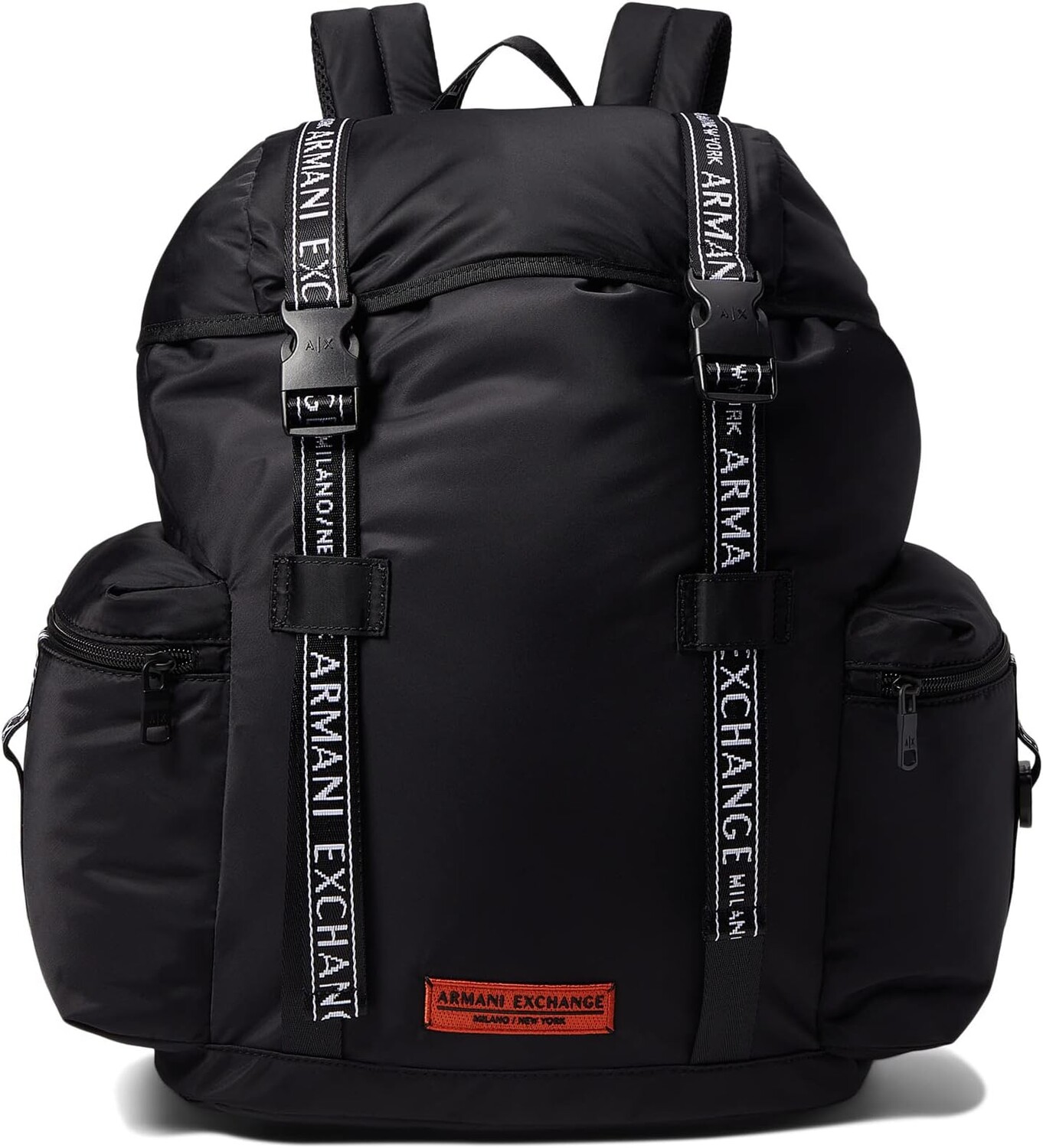 

Рюкзак Logo Webbing Backpack Armani Exchange, черный