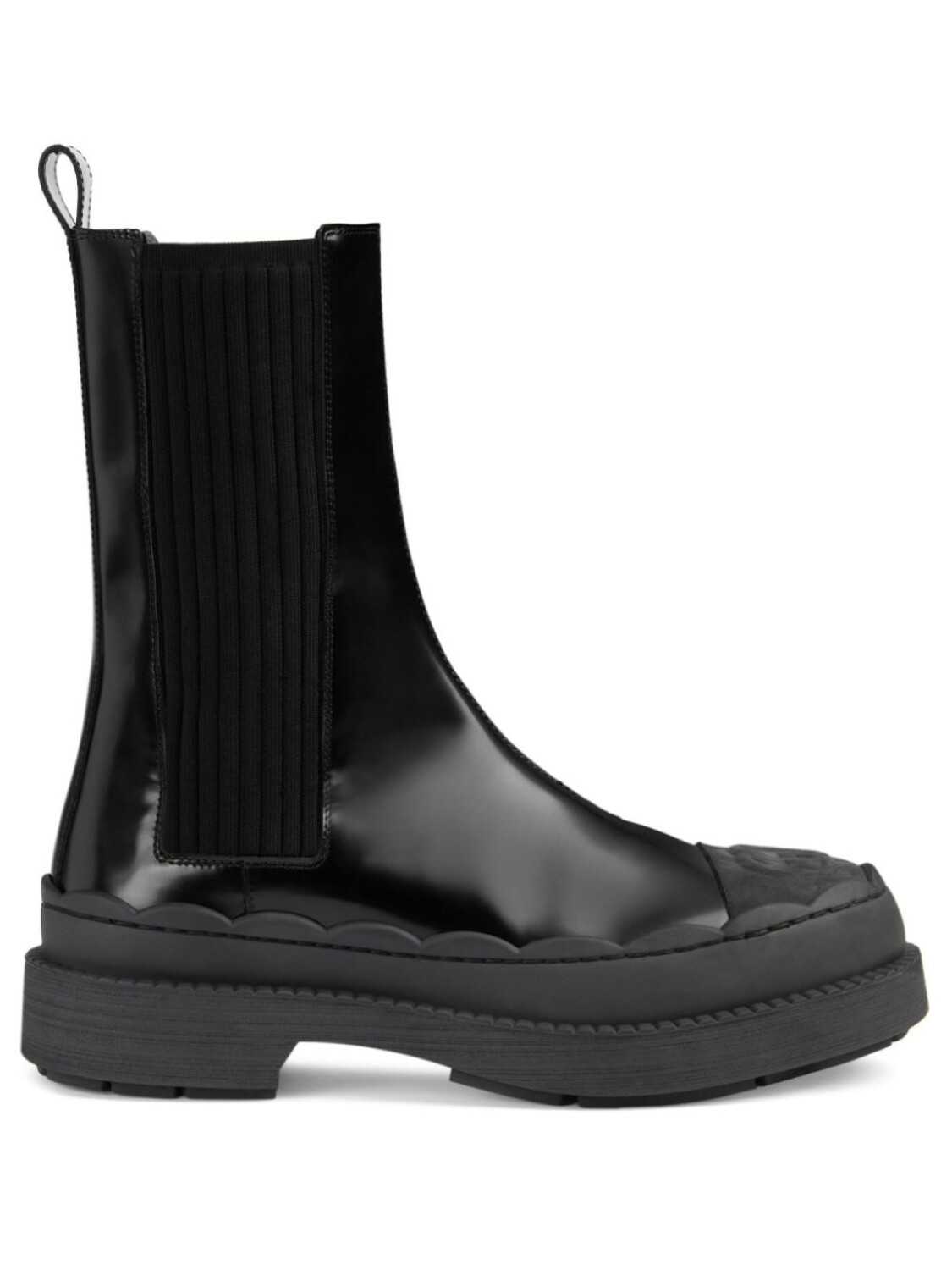 

Gucci ботинки с логотипом Interlocking G, черный