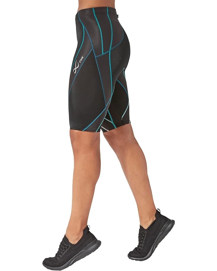 

Шорты CW-X Endurance Generator Joint & Muscle Support Compression Shorts, цвет Black/Deep Lake