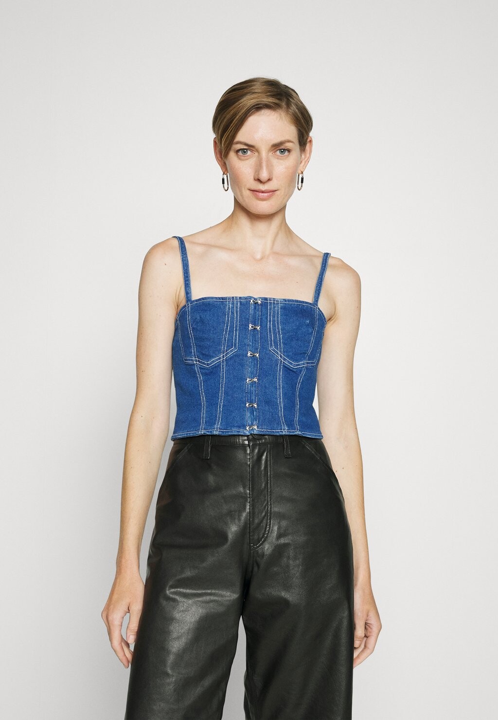 

Топ Bustier Elleme, синий