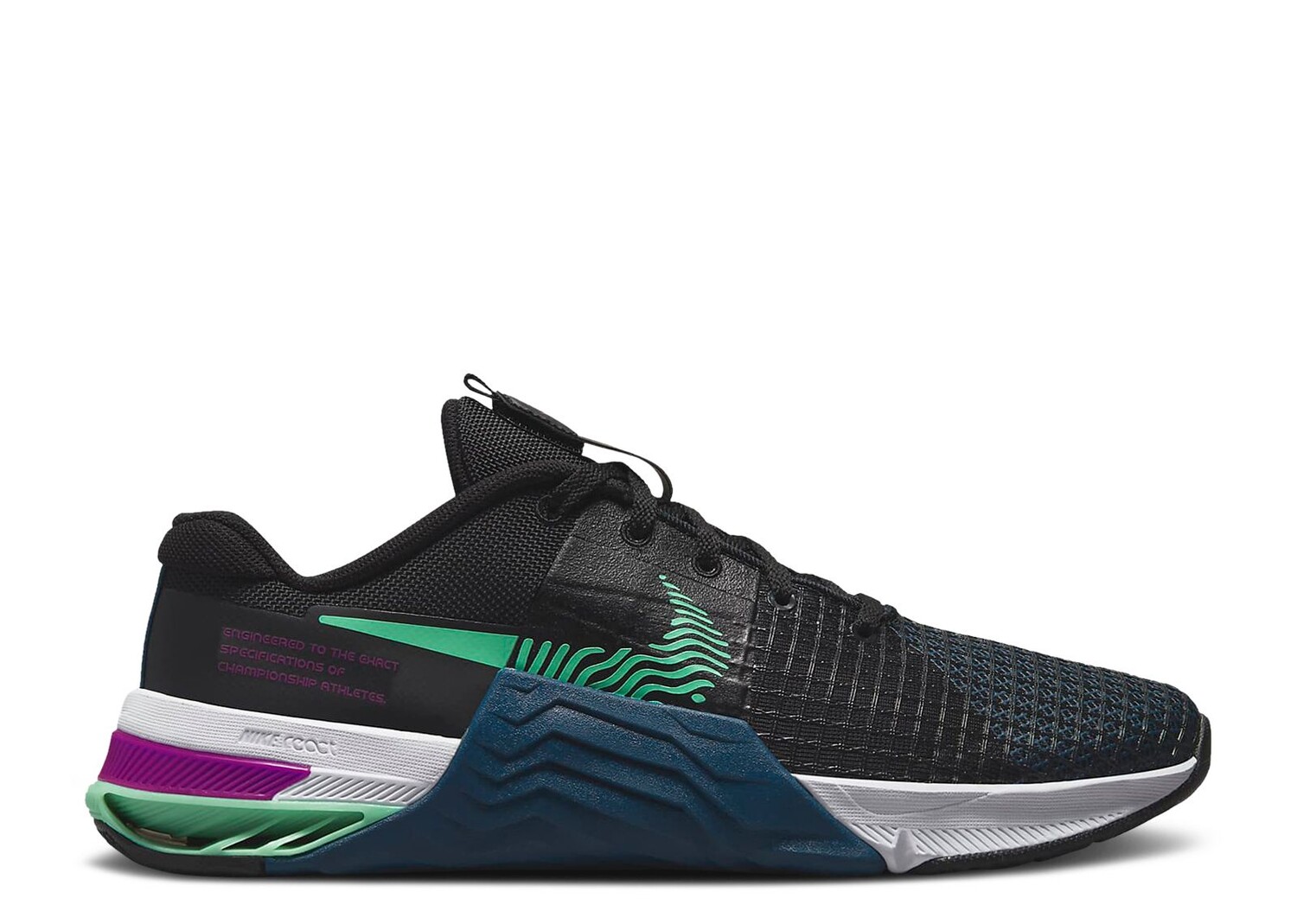 

Кроссовки Nike Wmns Metcon 8 'Black Valerian Blue', черный