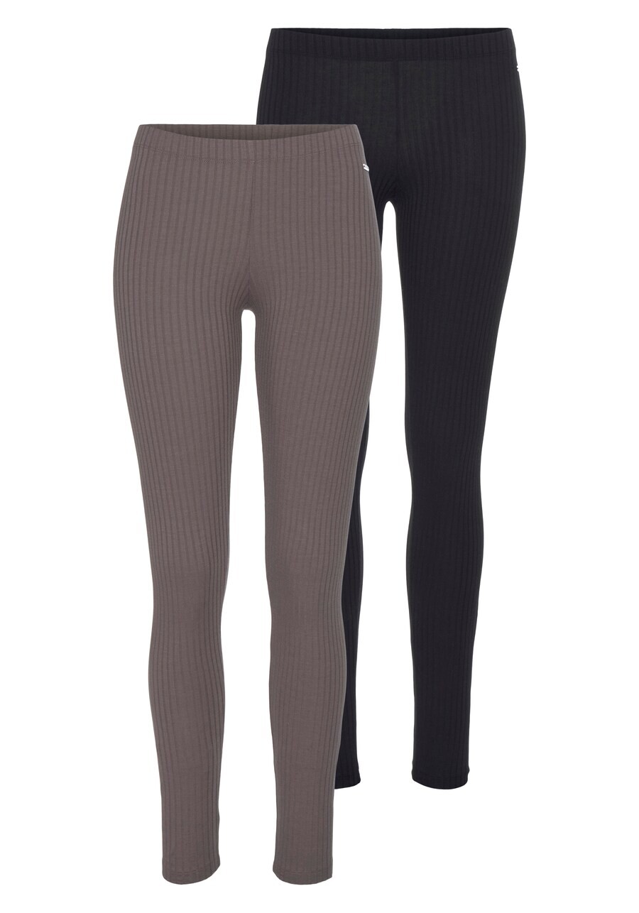 

Леггинсы VIVANCE Skinny Leggings Vivance, серо-коричневый/черный